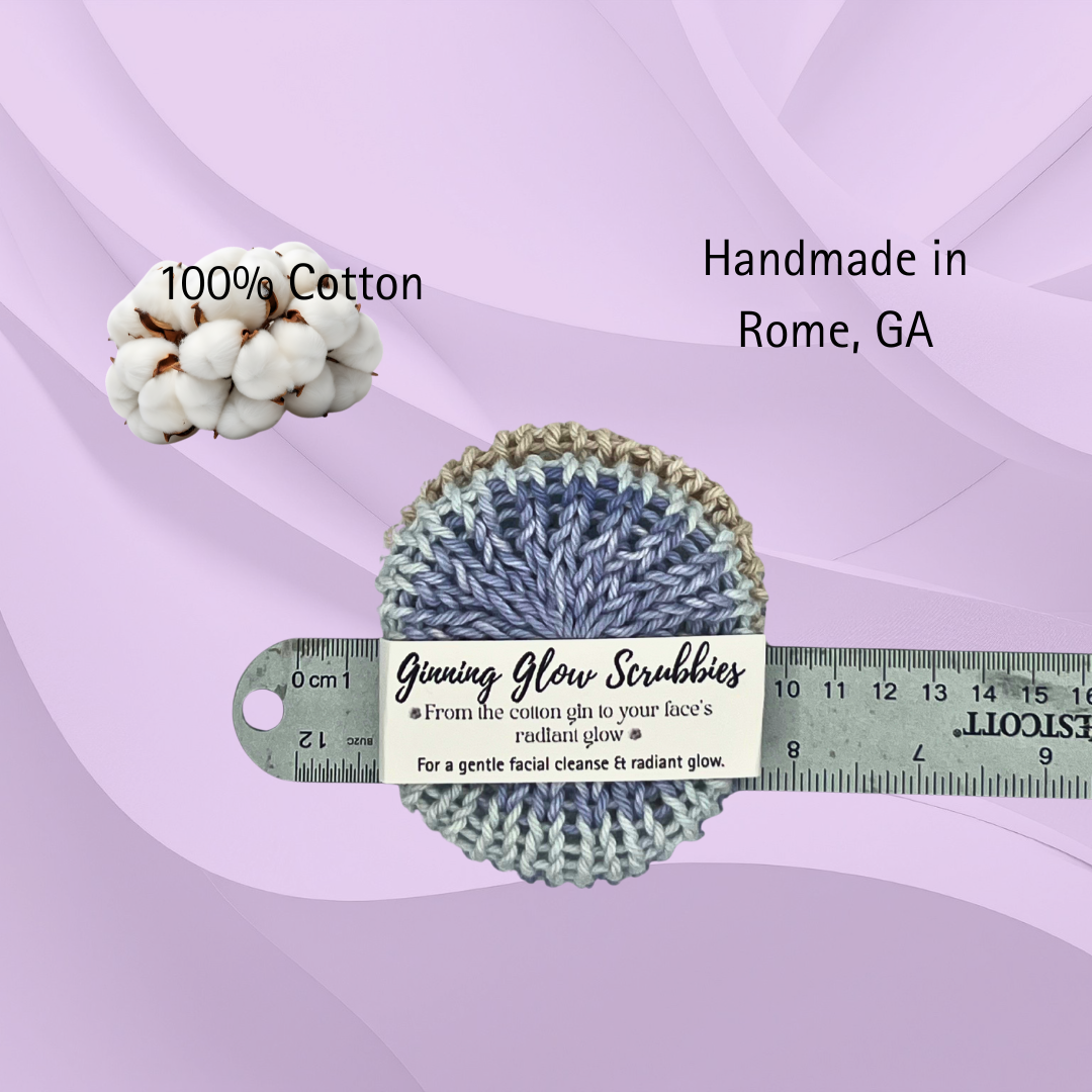 Ginning Glow Scrubbies - Facial Cleansing Set