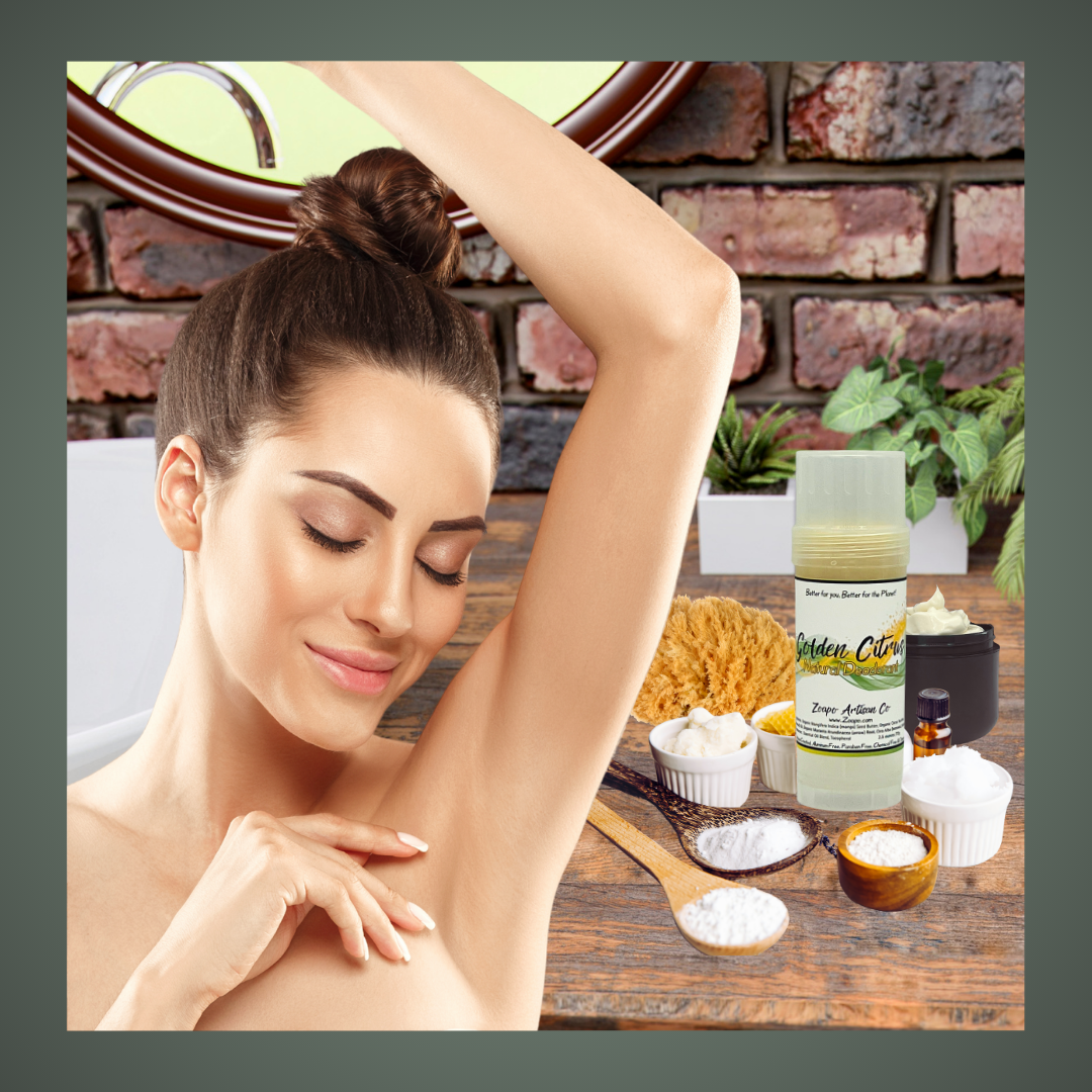 Golden Citrus Natural Deodorant