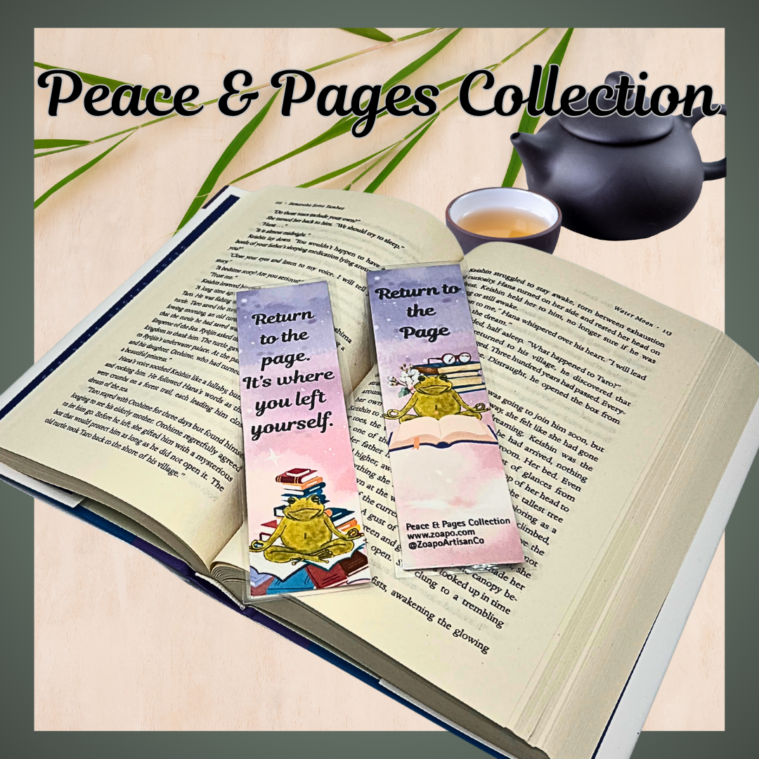Peace & Pages: Return to the Page (Sagepond)