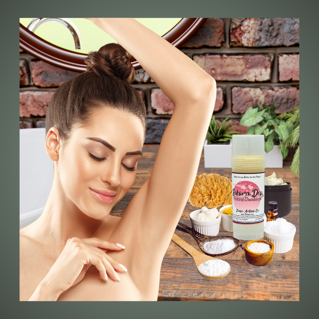 Sakura Dew Natural Deodorant - soft & sweet floral notes
