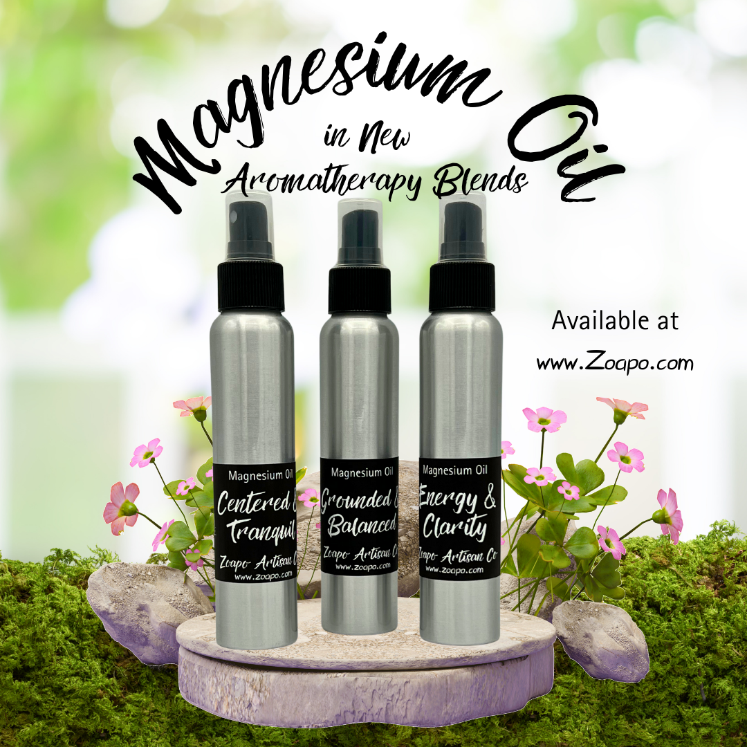 🌿Centered & Tranquil – Calming Magnesium Body Mist (Lavender + Cedar Leaf)