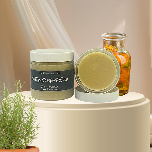 ✨Cottage Comfort Balm – Revitalizing Herbal Balm (Calendula + Rosemary)