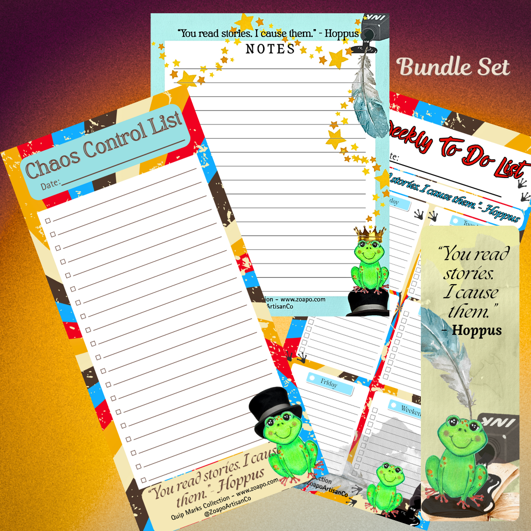 Hoppus's Scene Stealing Stationery Collection | Zoapo Stationery