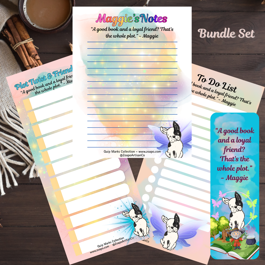 ✨Maggie's Desk Companions | Zoapo Stationery