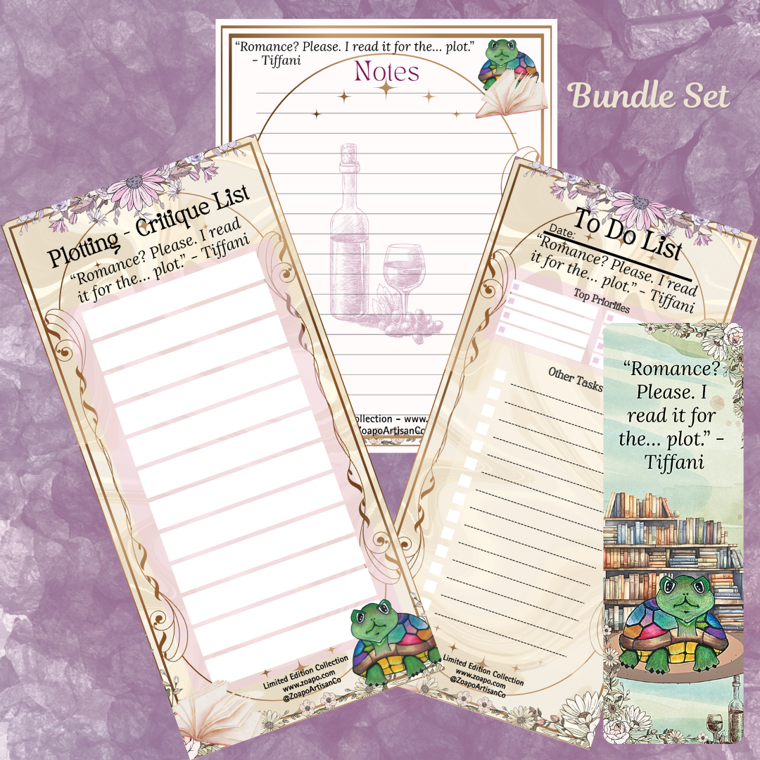 ✨Tiffani's Cutting Quips Stationery | Zoapo Stationery