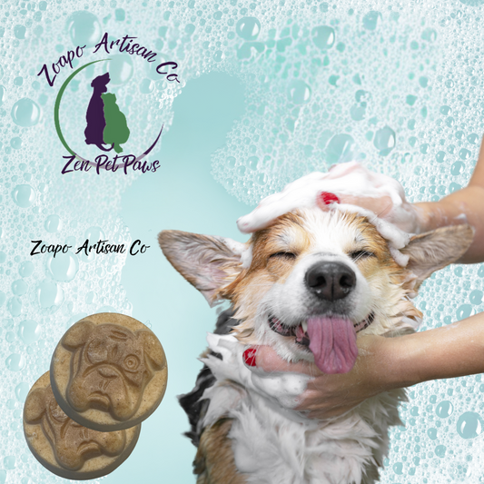 Furbaby Snuggles Round Pet Soap Bar