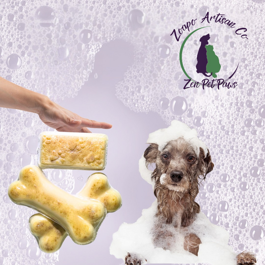 Bingo Bango Blueberry Bone or Bar Pet Soap Bar