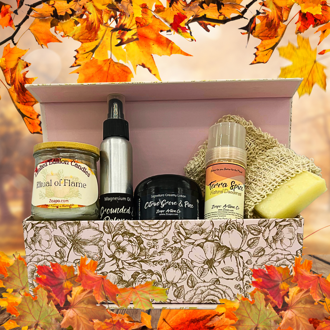 Autumn Rituals Self-Care Bundle β A Seasonal Ritual in a Box