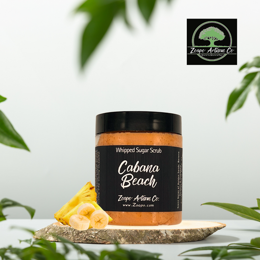 Cabana Beach - Whipped Sugar Body Scrub (Sweet + Fruity + Beachy)