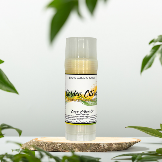 Golden Citrus Natural Deodorant