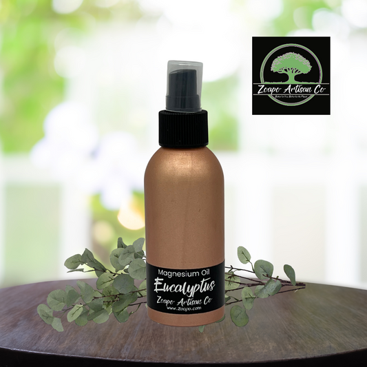 🌿 Refreshed & Rooted – Revitalizing Magnesium Body Mist (Eucalyptus) ✨