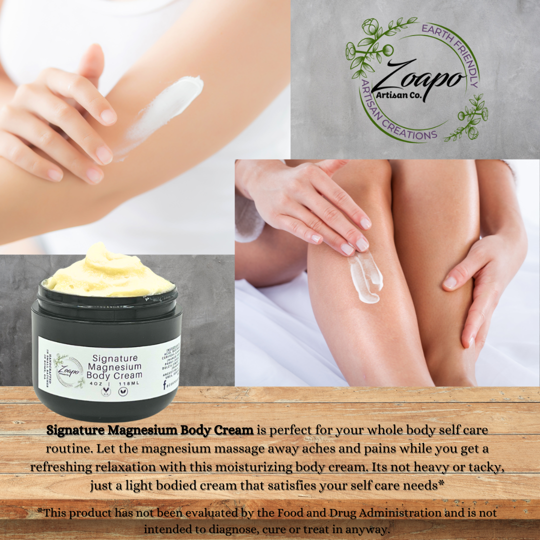 Signature Peppermint Eucalyptus Magnesium Cream