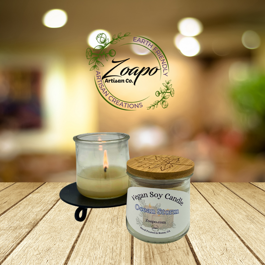 Small Coastal Refuge Vegan Candle