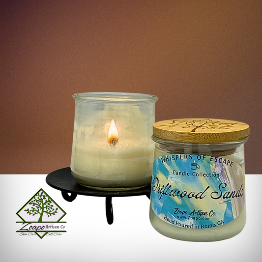 Small Driftwood Sands Vegan Candle