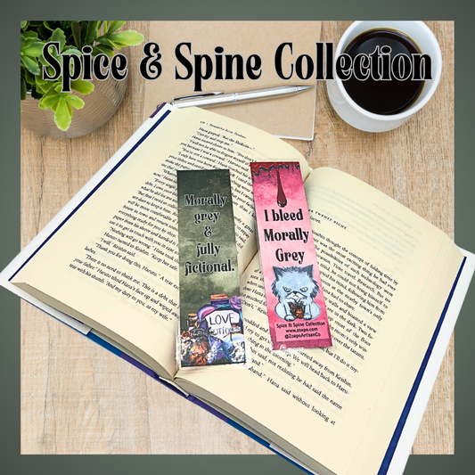 Spice & Spine: Morally Grey & Fully Fictional (Grimmly – Autumn Edition)