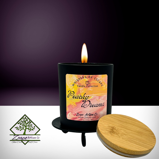 Peachy Dreams Vegan Candle