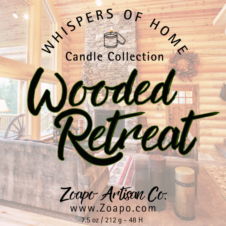 Wooded Retreat Vegan Candle