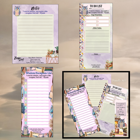 ✨Wynnie’s Keeper of Cozy Lore Collection | Zoapo Stationery