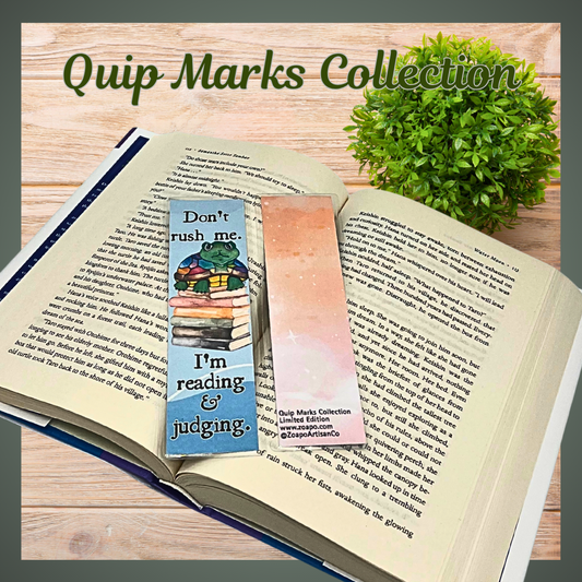 🐢📚 Quip Marks: Reading & Judging (Tiffani) - Limited