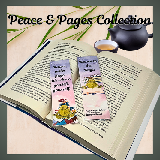 Peace & Pages: Return to the Page (Sagepond)