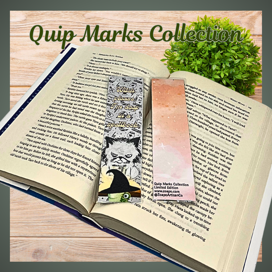 🐈‍⬛🍂 Quip Marks: Deep in a Spell Book (Grimmly – Autumn Edition)