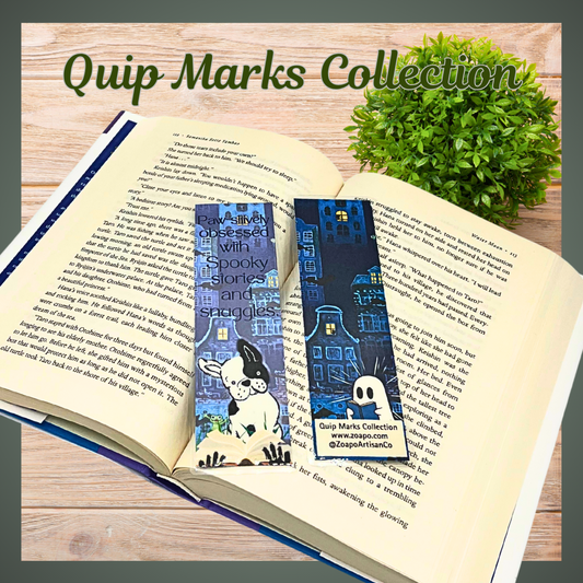 🐾🍂 Quip Marks: Spooky Stories & Snuggles (Maggie – Autumn Edition)