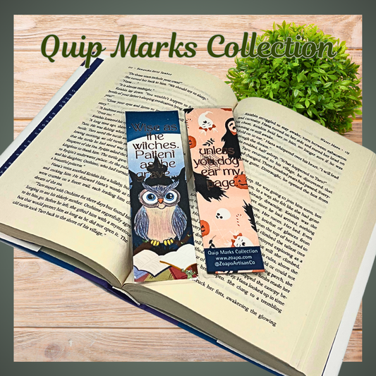🦉🍂 Quip Marks: Wise as the Witches (Wynnie – Autumn Edition)