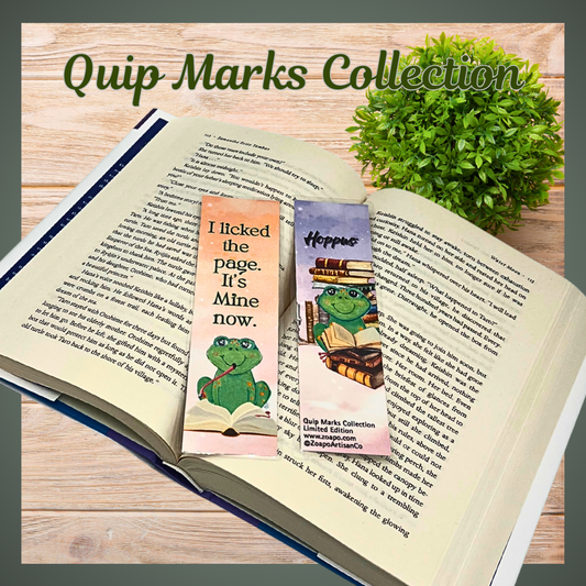 Quip Marks: I Licked the Page (Hoppus)
