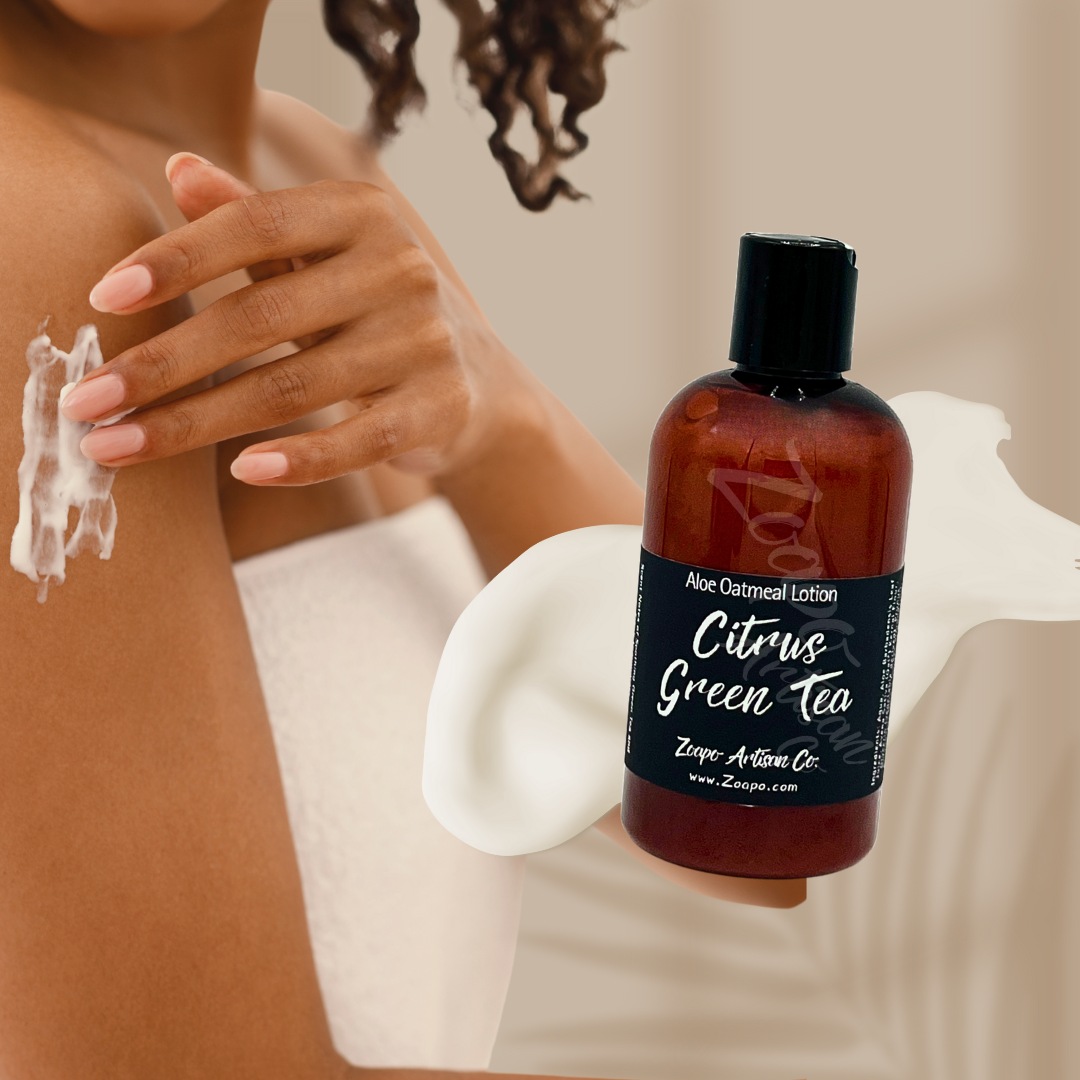Citrus Green Tea – Aloe & Oatmeal Lotion