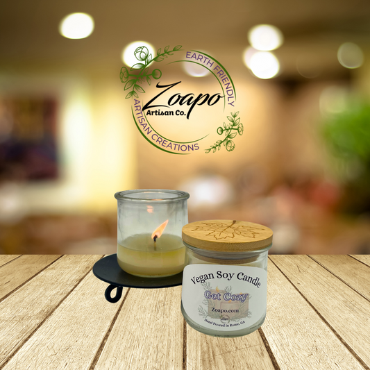 Small Cozy Nook Vegan Candle