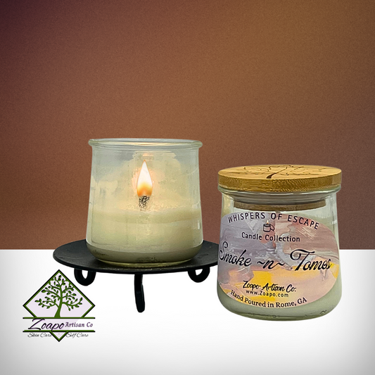 Small Smoke & Tomes Vegan Candle
