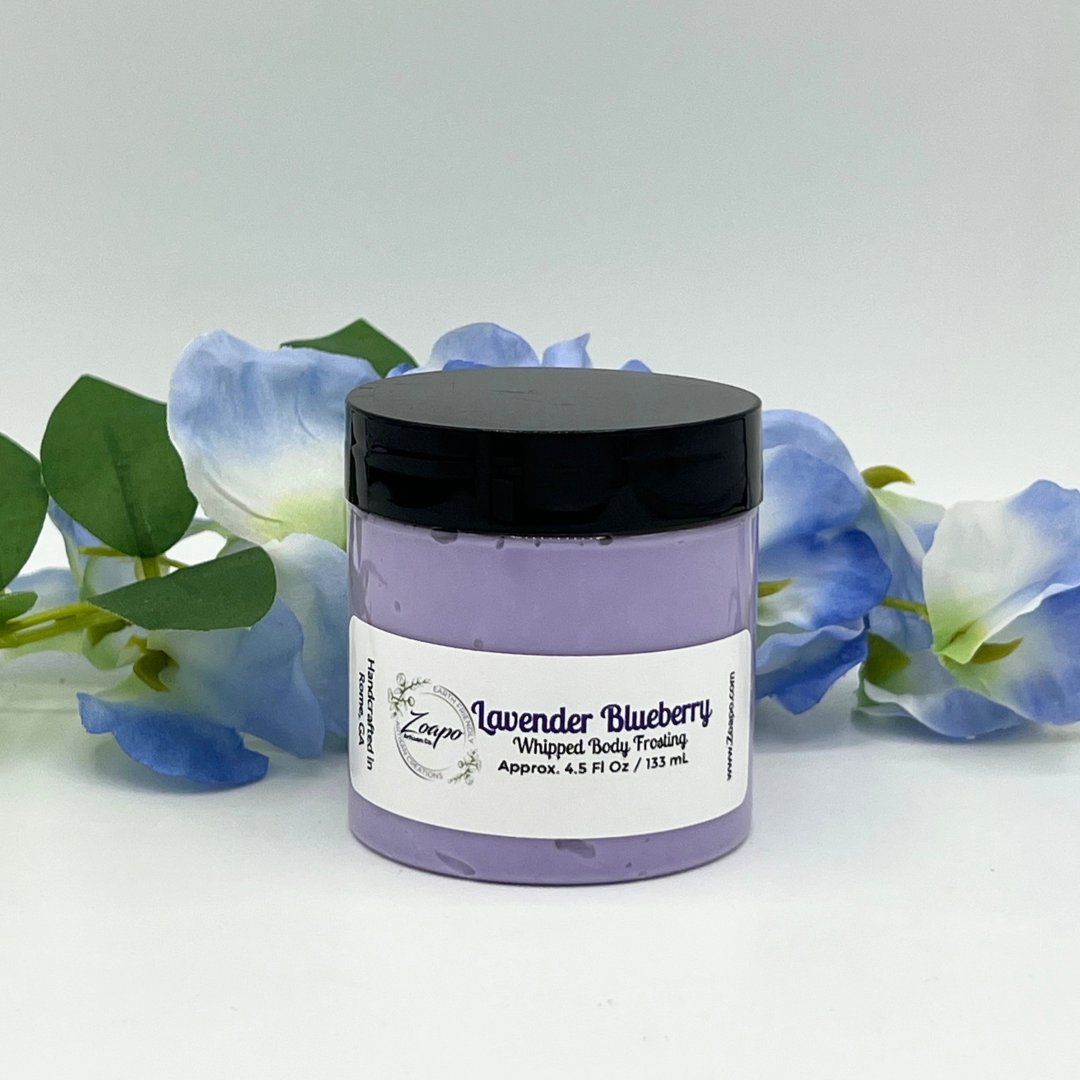 Lavender Blueberry Frosting