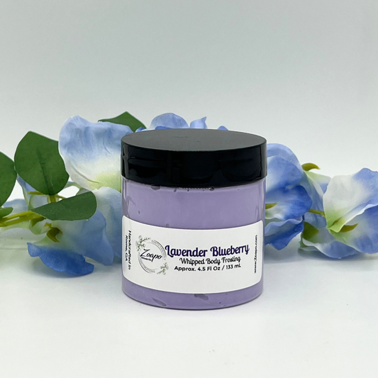 Lavender Blueberry Frosting